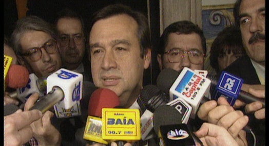 Declarações de António Guterres à saída da audiência com Mário Soares
