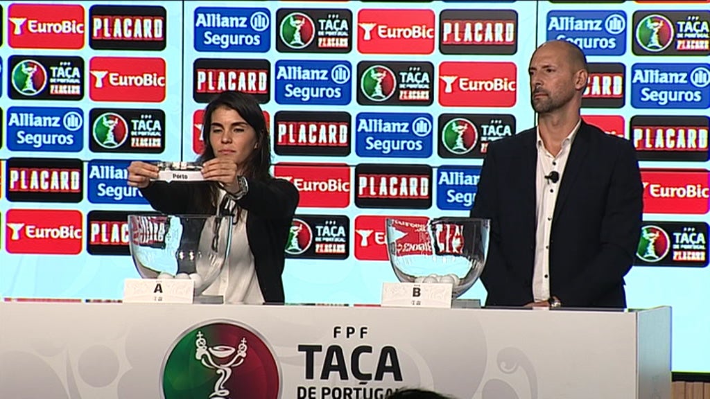 Futebol: Sorteio da Taça de Portugal