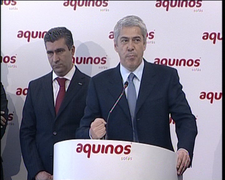 José Sócrates em Coimbra