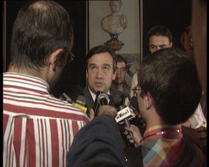 Reunião de António Guterres com Jorge Sampaio