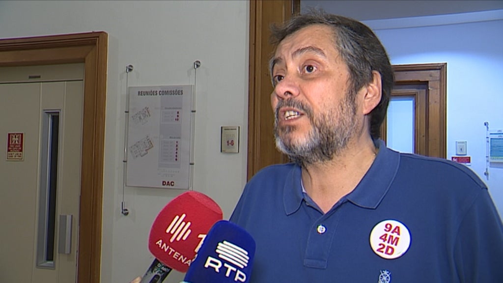 Tempo de contagem dos professores