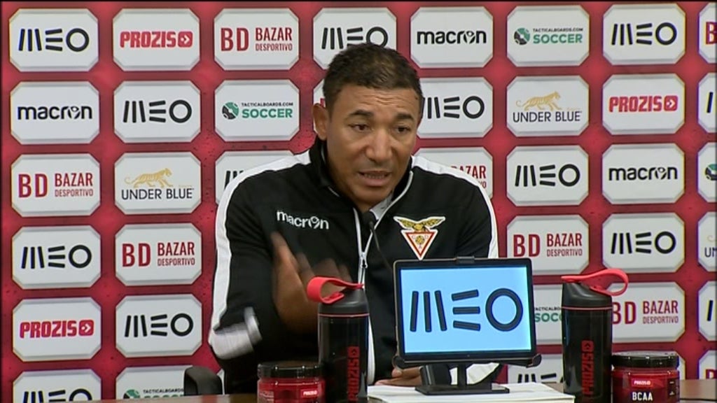 Declarações de Rui Vitória e Lito Vidigal