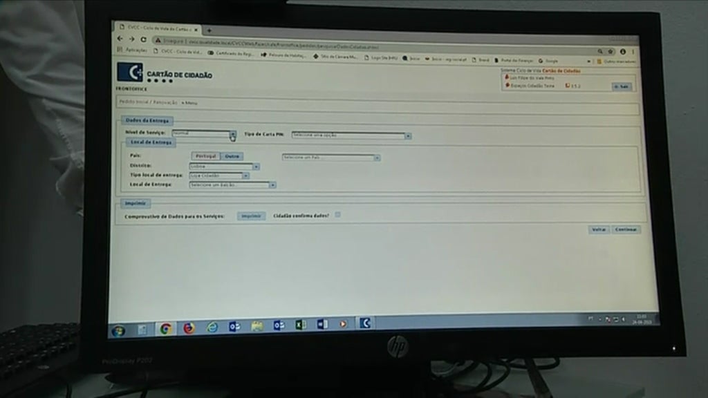 Atrasos na renovação do cartão de cidadão
