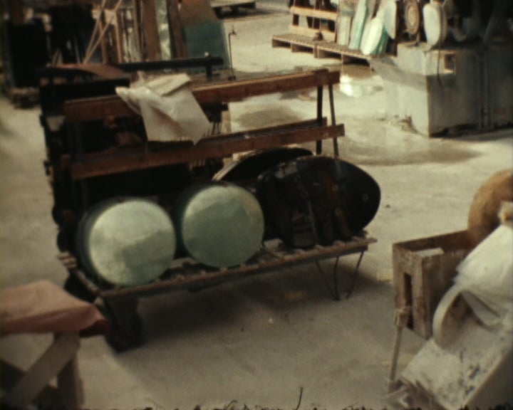 Paralisação de operários da indústria vidreira