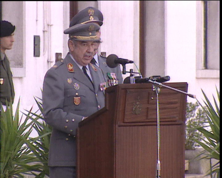 Despedida do General Martins Barrento