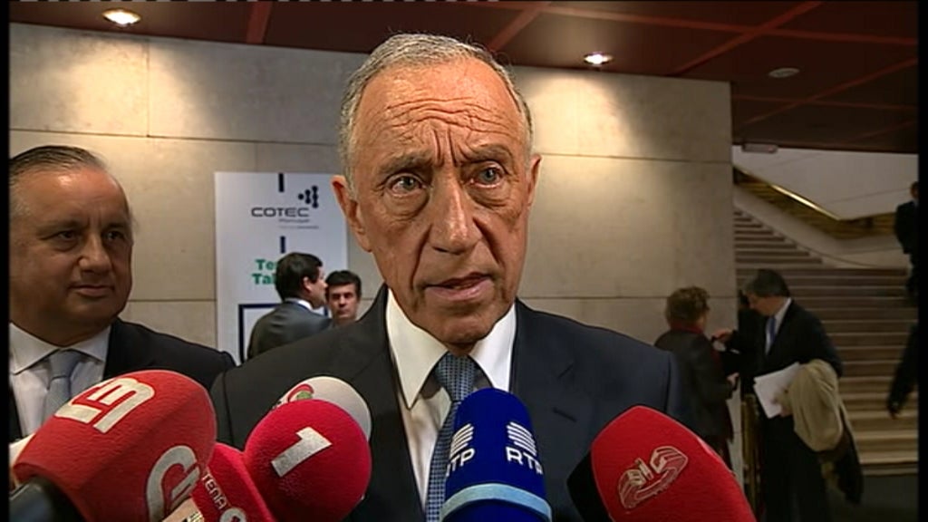 Marcelo Rebelo de Sousa presidente honorário da COTEC
