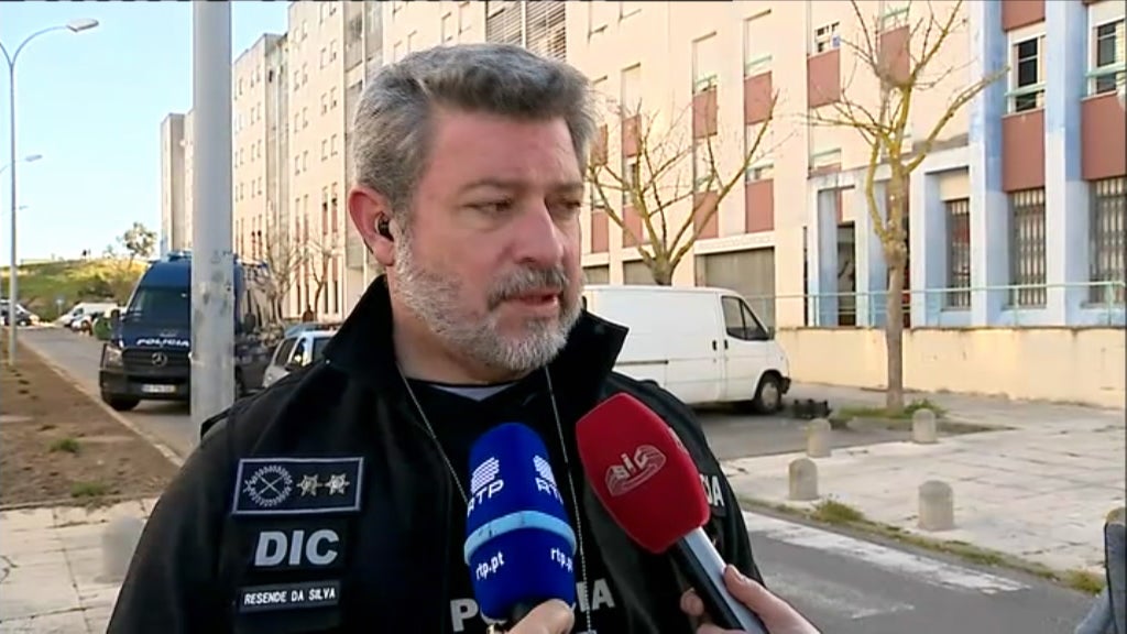 Operação policial na Ameixoeira