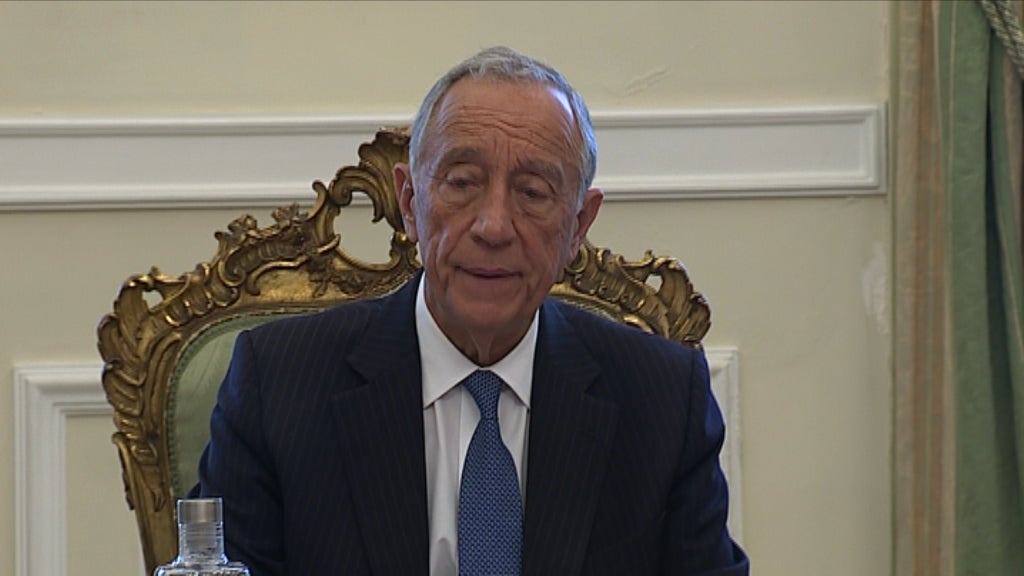 Christine Lagarde na reunião do Conselho de Estado