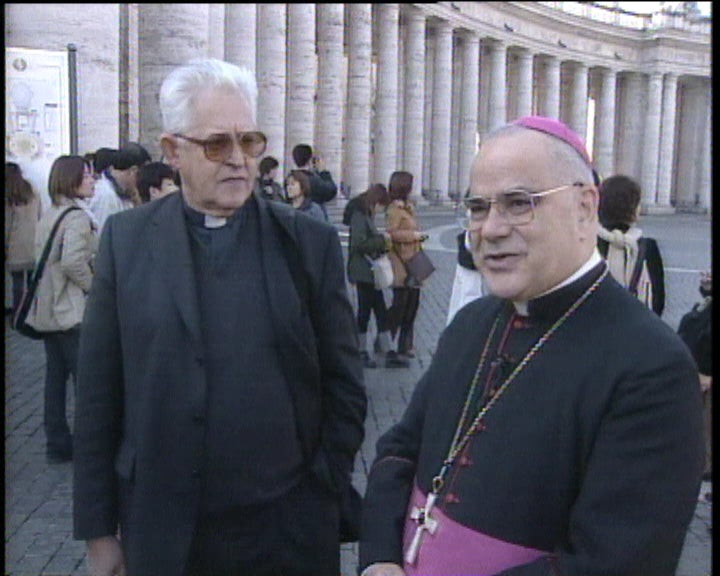 Preparativos para a cerimónia dos novos cardeais