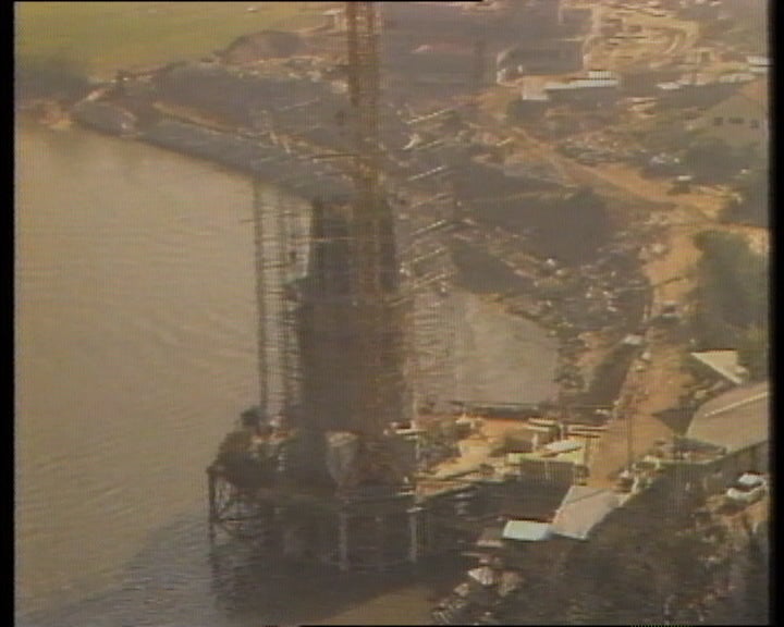 A construção da ponte de São João