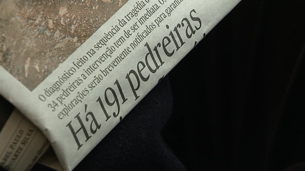 Pedreiras em Portugal