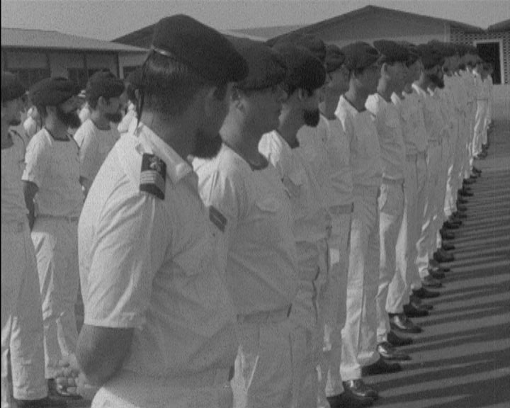 Despedida de fuzileiros em Bissau