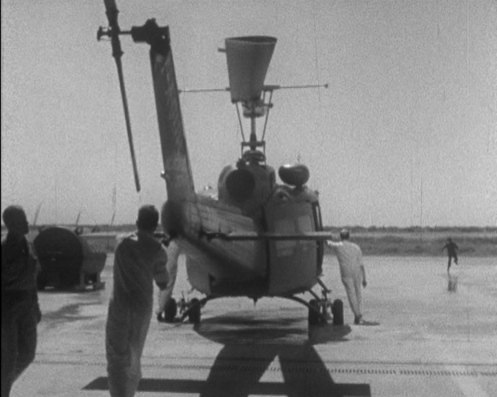 Demonstrações de novo helicóptero