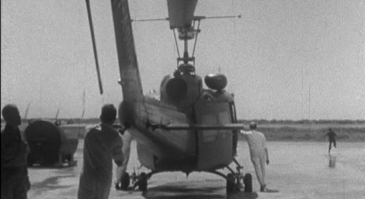 Demonstrações de novo helicóptero