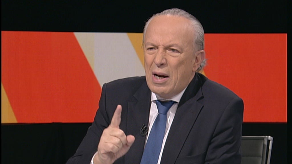 Debate entre Santana Lopes e Rui Rio