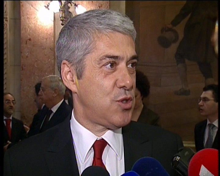 Reações de José Sócrates