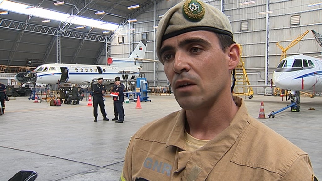 Chegada de operacionais que estiveram em Moçambique