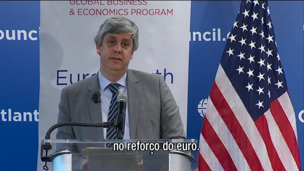 Mário Centeno nos EUA