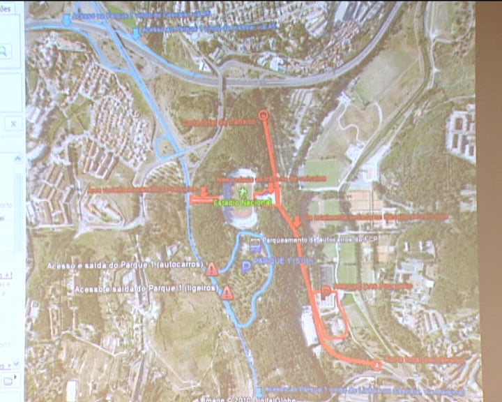 Plano de segurança para o jogo da Final da Taça de Portugal