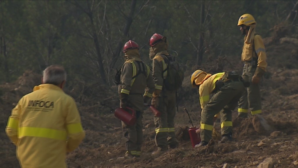 Risco elevado de incêndios florestais