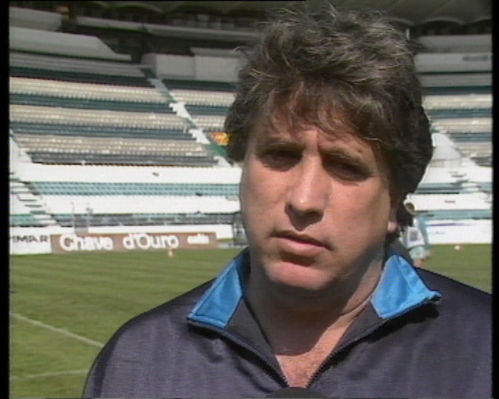 Treino do Sporting CP antes da meia final da Taça UEFA