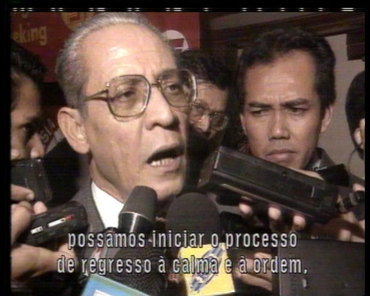 Envio de capacetes azuis para Timor