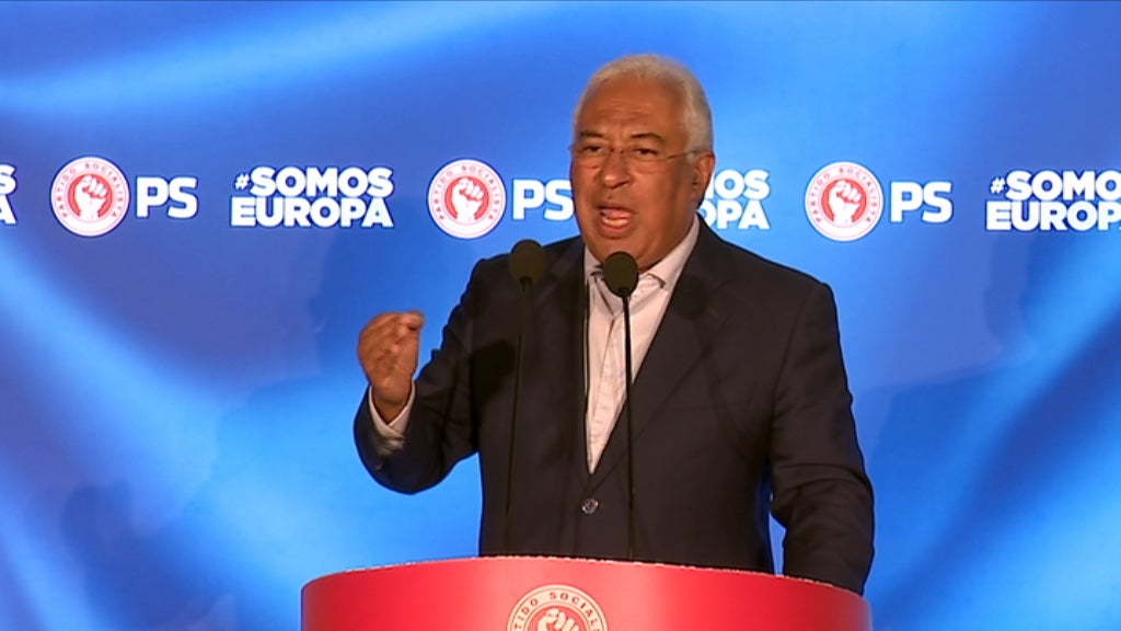 António Costa sobre a crise política