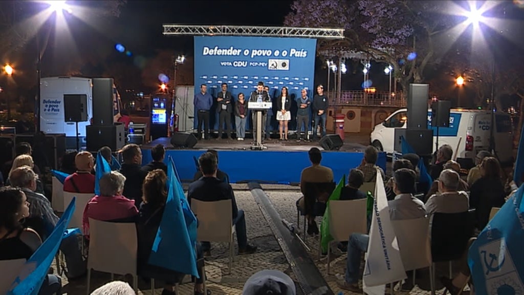 Eleições Europeias 2019: Campanha eleitoral da CDU