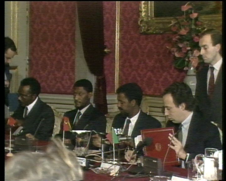 Assinatura do acordo ortográfico (off)