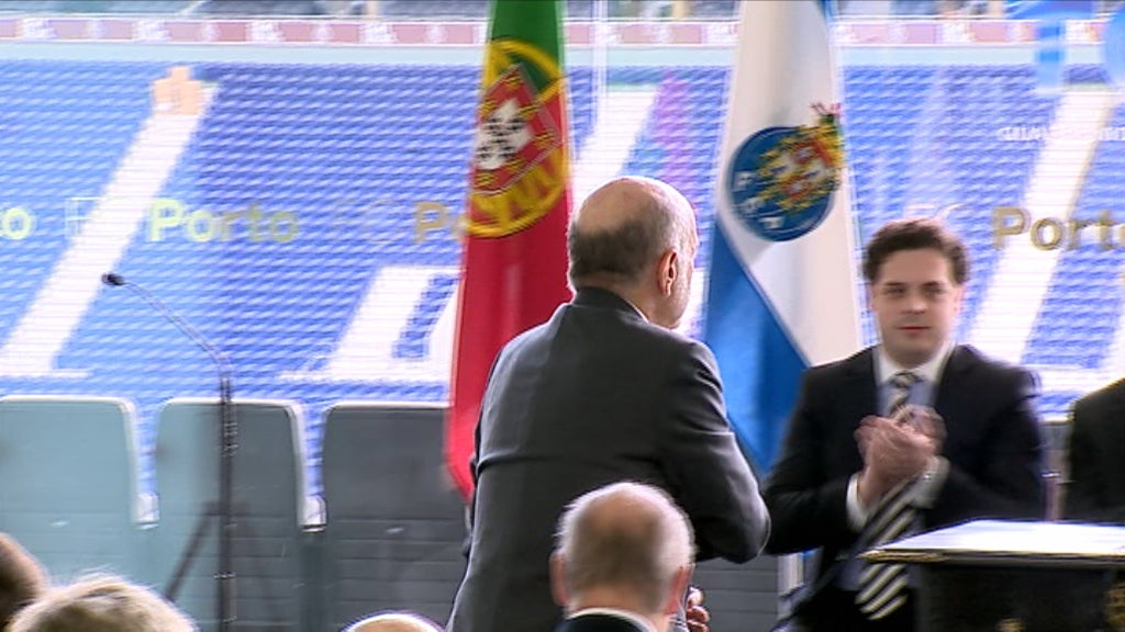 Tomada de posse de Pinto da Costa