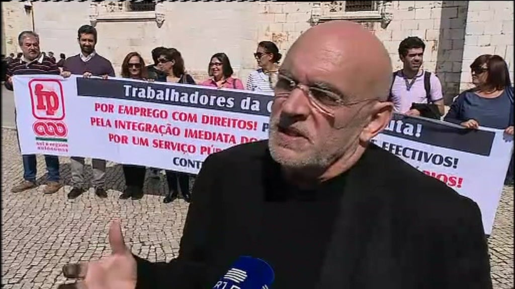 Greve dos trabalhadores da Cultura