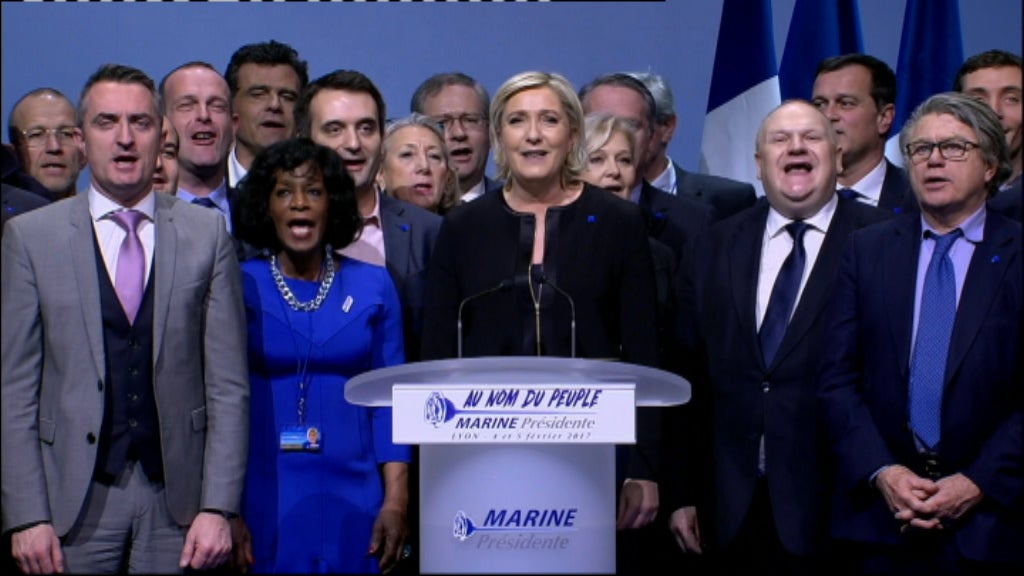 Campanha eleitoral de Marine Le Pen