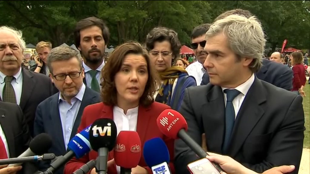 Assunção Cristas em Bruxelas