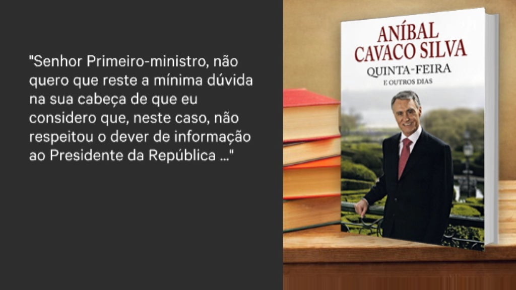 “Quinta-Feira e Outros Dias” de Cavaco Silva