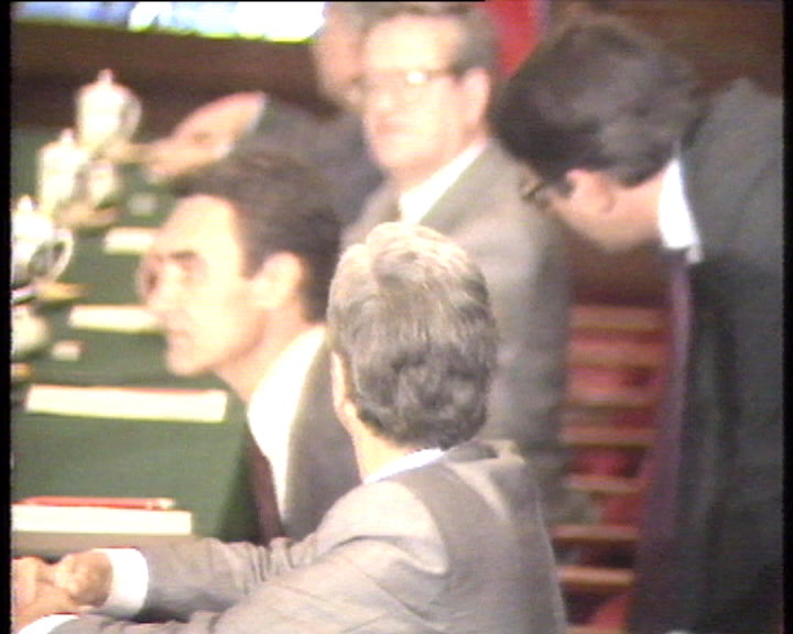 Assinatura da declaração Sino-Portuguesa sobre Macau