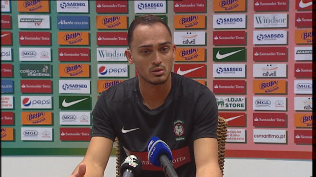 Futebol: treino do Marítimo