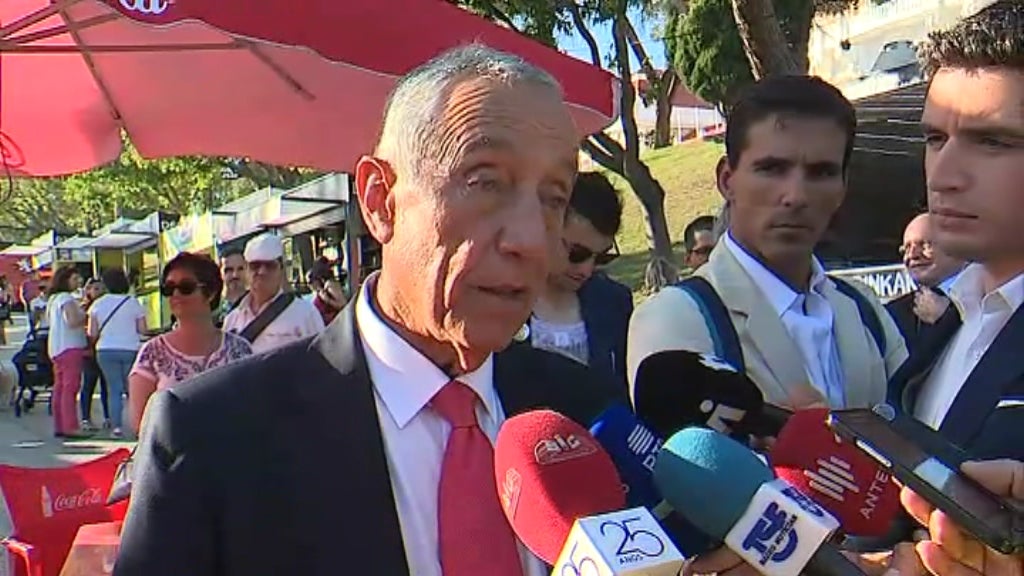 Declarações de Marcelo Rebelo de Sousa sobre a EMA