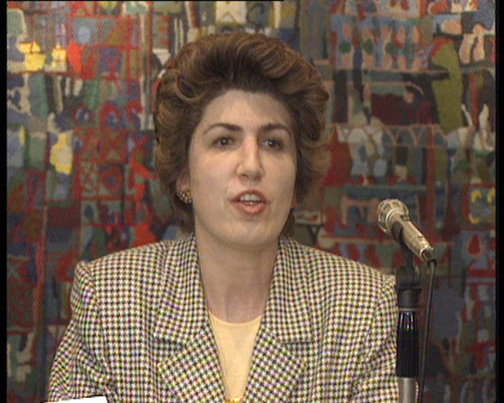 Conferência de imprensa de Maria João Rodrigues