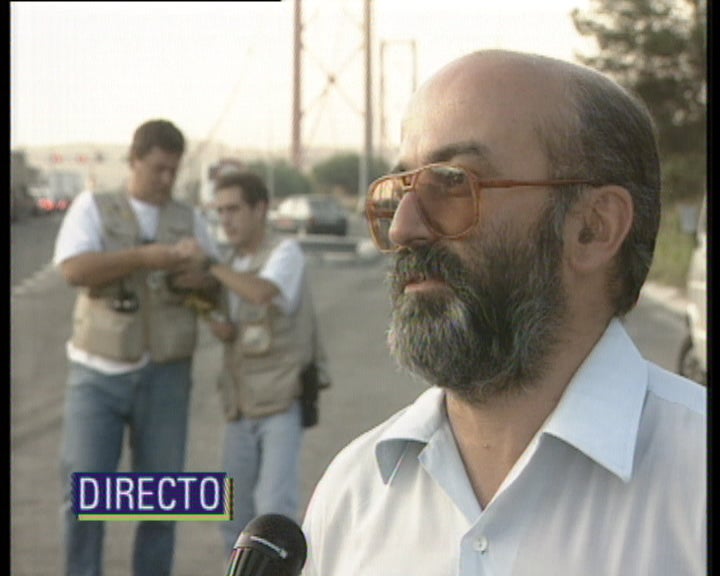 Vítor Gonçalves na ponte 25 de Abril