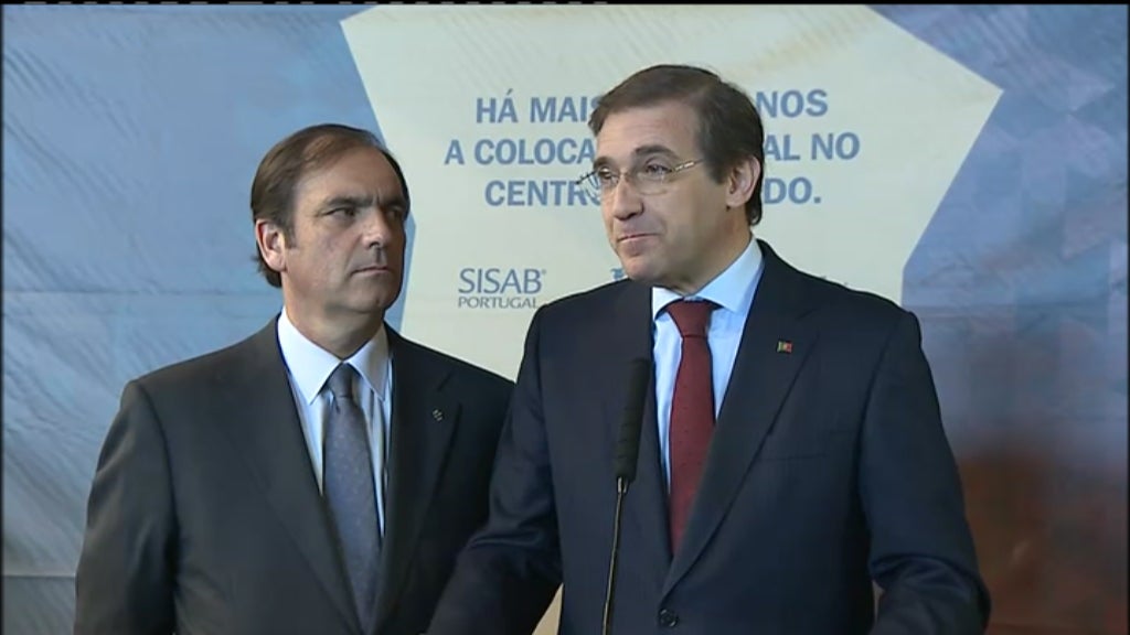 Passos Coelho no SISAB