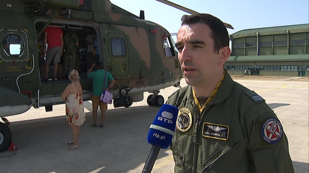 Abertura ao público da base do Montijo