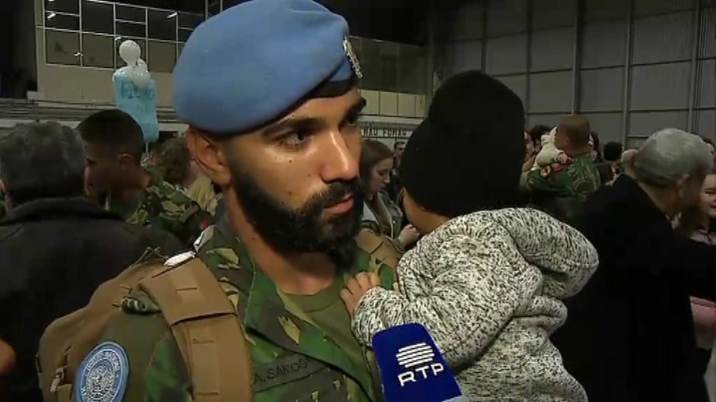 Regresso de militares