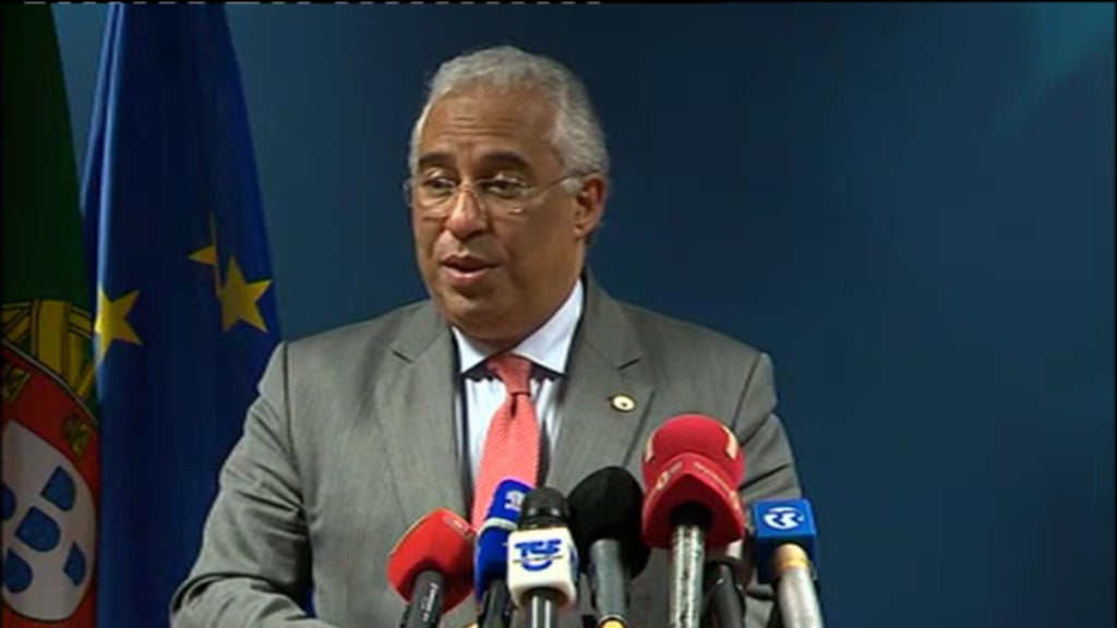 Conferência de imprensa de António Costa