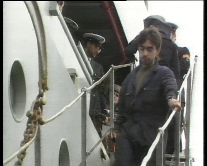 Partida do navio “São Miguel”