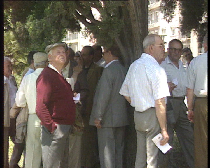 Manifestação de reformados da CP