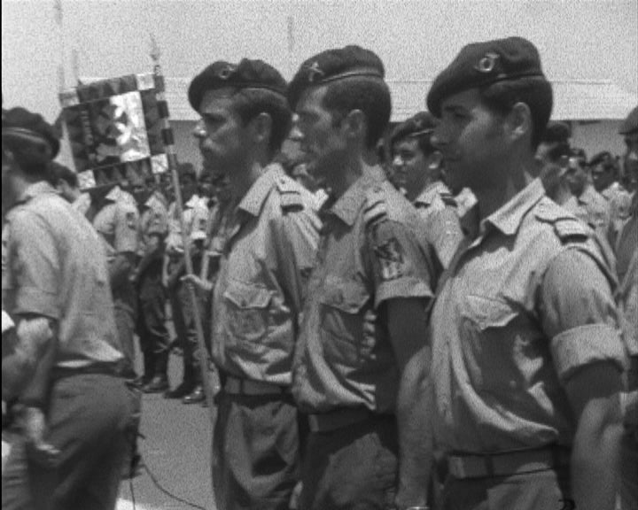 Despedida de tropas em Brá