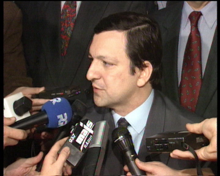 Conferência de imprensa de Durão Barroso