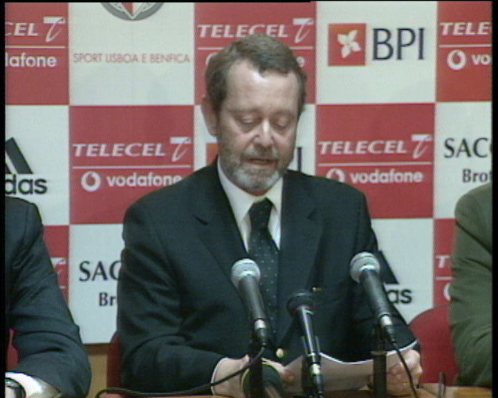 Conferência de imprensa de Manuel Vilarinho