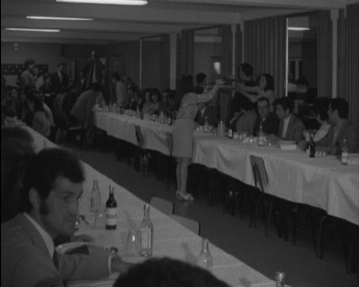 Jantar no Centro de Estágio do Instituto Nacional de Educação Física