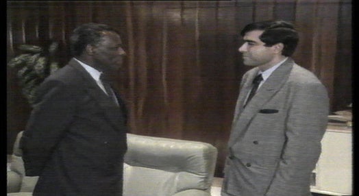 Encontro de José Eduardo Moniz com José Eduardo dos Santos